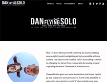 Tablet Screenshot of danflyingsolo.com